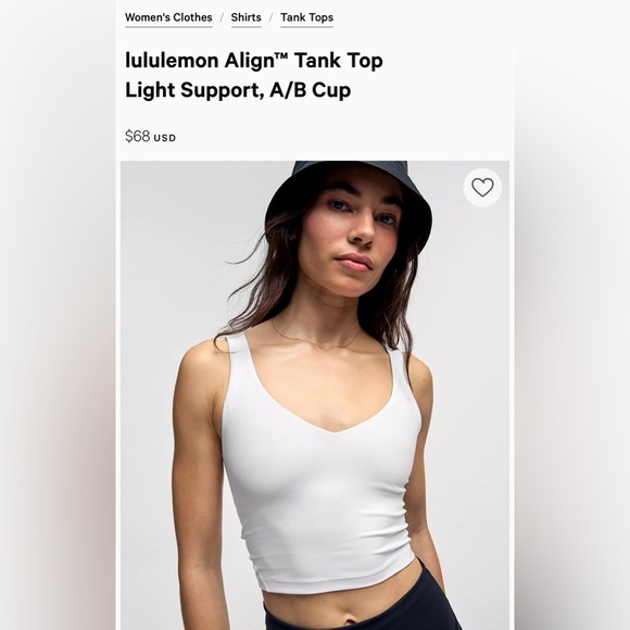 Lululemon Align Tank Top 0 - Picture 7 of 7